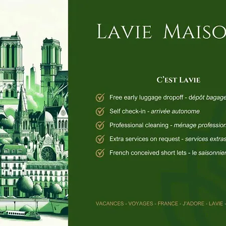 Lavie Maison Ac & Cozy Terrace Parijs